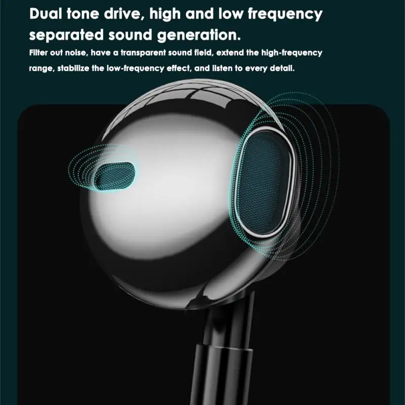 Écouteurs de type C avec microphone, contrôle du volume