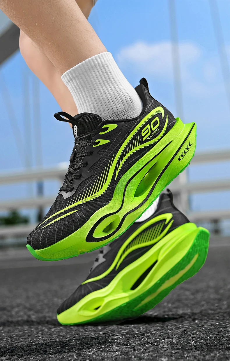 Marathon Herren Laufschuhe Carbon Board Casual Sneakers Atmungsaktive Tennis Sportschuhe Leichte Damen Sportschuhe – Detail 21