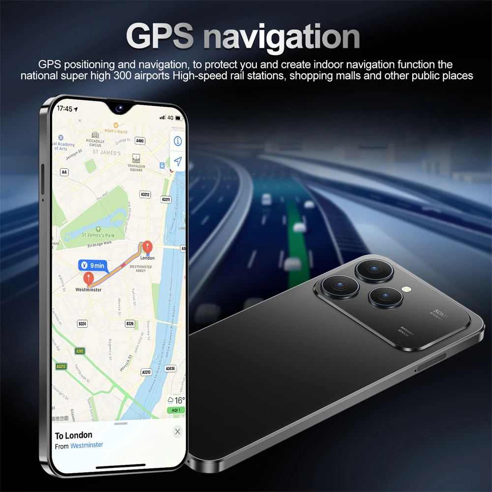 حار i17 برو ماكس 7.0HD الإصدار العالمي 2026 جديد الأصلي الذكية 5G بطاقة مزدوجة 8000mAh بطارية أندرويد 15 وظيفة التعرف على الوجه #5