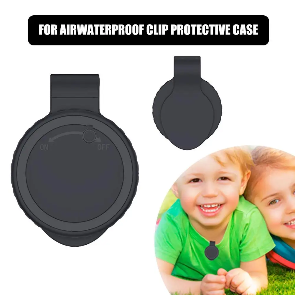 애플 에어태그 홀더, 방수 에어태그 홀더 키체인, 휴대용 긁힘 방지 및 충격 방지 케이스