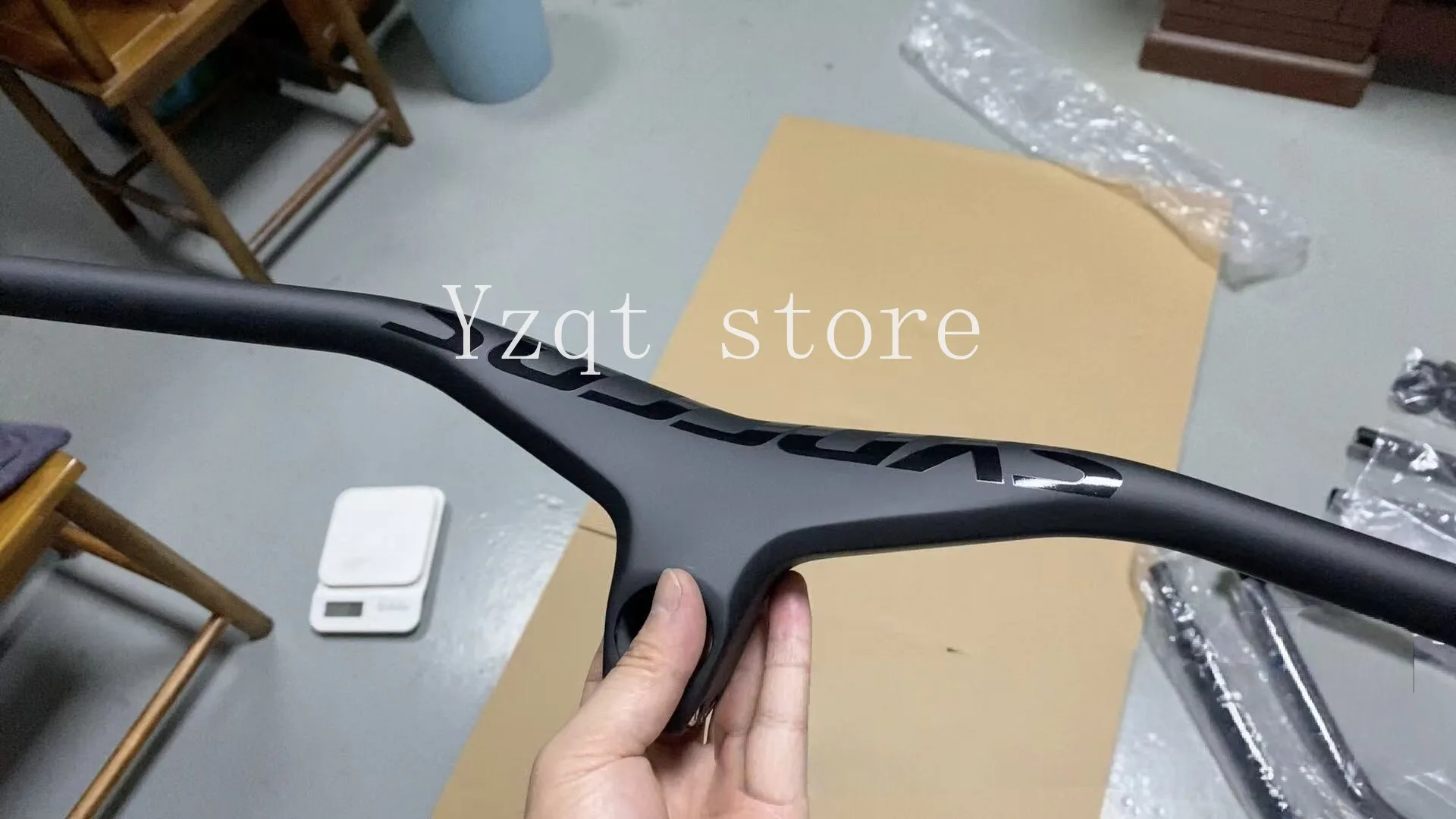 All-carbon fiber integrated swallow handle mountain bike road bike carbon fiber handlebar ultra-light handlebar