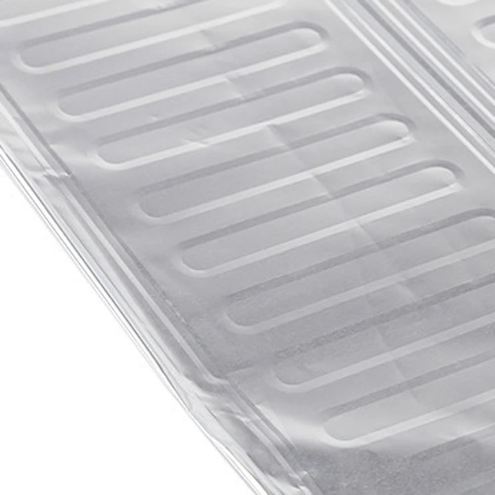 Piastra di protezione scudo in foglio di alluminio Piastra deflettore pieghevole per stufa a gas Isolamento termico leggero Accessori da cucina facili da usare