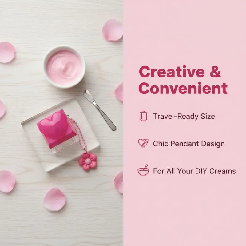 3g Empty Lip Masque Box Decompress Design Refillable Flip-Top Lip Mask Bottle Travel Portable Lip Balm Jar Cosmetic Containers