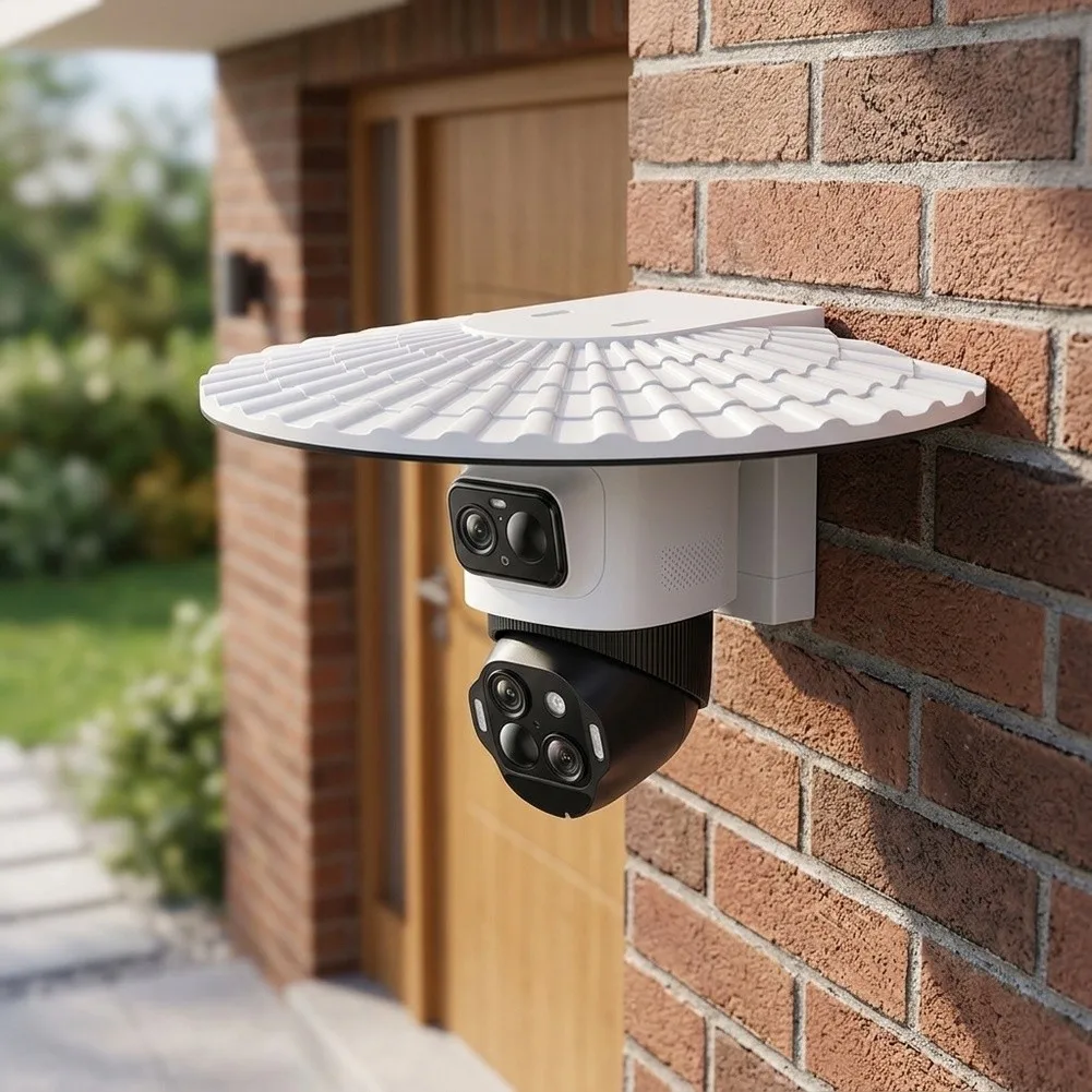 Precision Engineered Baffle for EufyCam For S4 Offering Protection Against Rain Sunlight and Fine Dust Particles