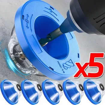 5/1 szt. Osłona pyłoszczelna wiertarka udarowa pyłoszczelna domowa wiertarka elektryczna pyłoszczelne połączenie pojemnik na kurz pyłoszczelne akcesoria narzędzie