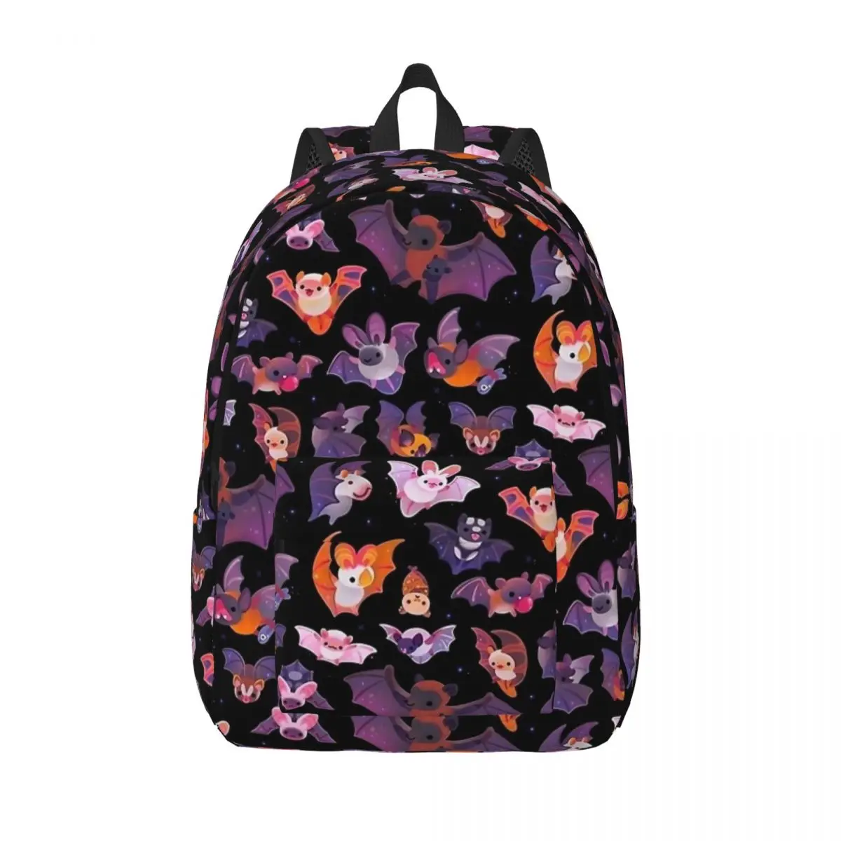 

Bat Backpack for Teens Student School Bookbag Daypack Middle High College Gift