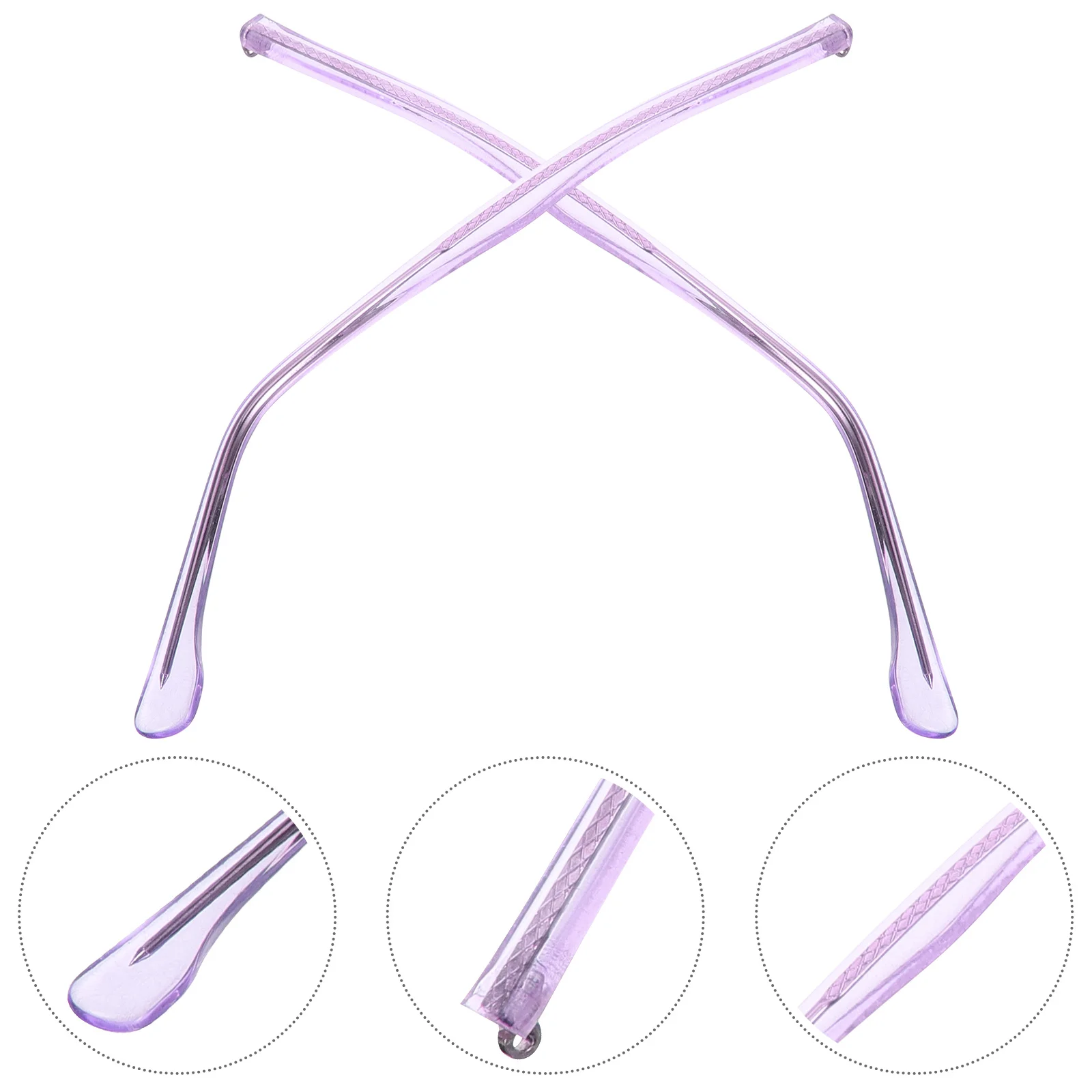 

Metal Glasses Legs Replacement Arms for Eyeglasses Frame Repair Kit Lightweight Nonslip Comfortable Suitable Most