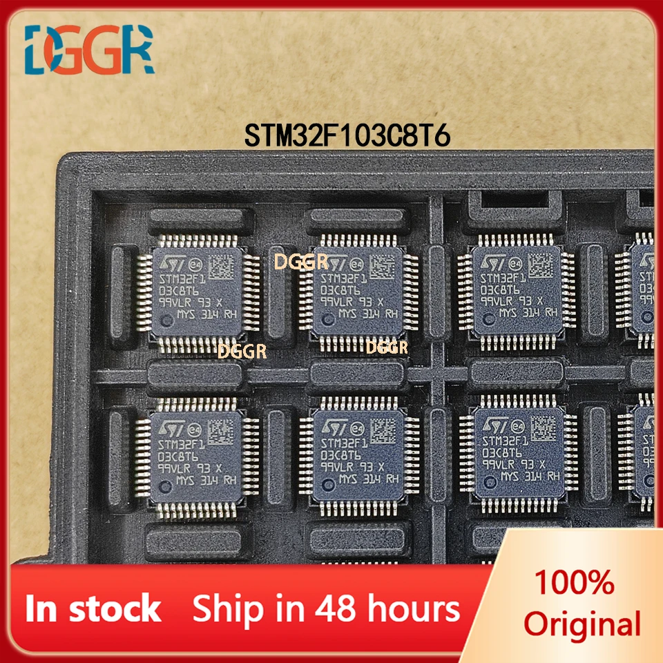 Original ST STM32F103C8T6 LQFP48 MCU IC CHIP STM32F103 STM32F103C8 32F103 32F103C8T6