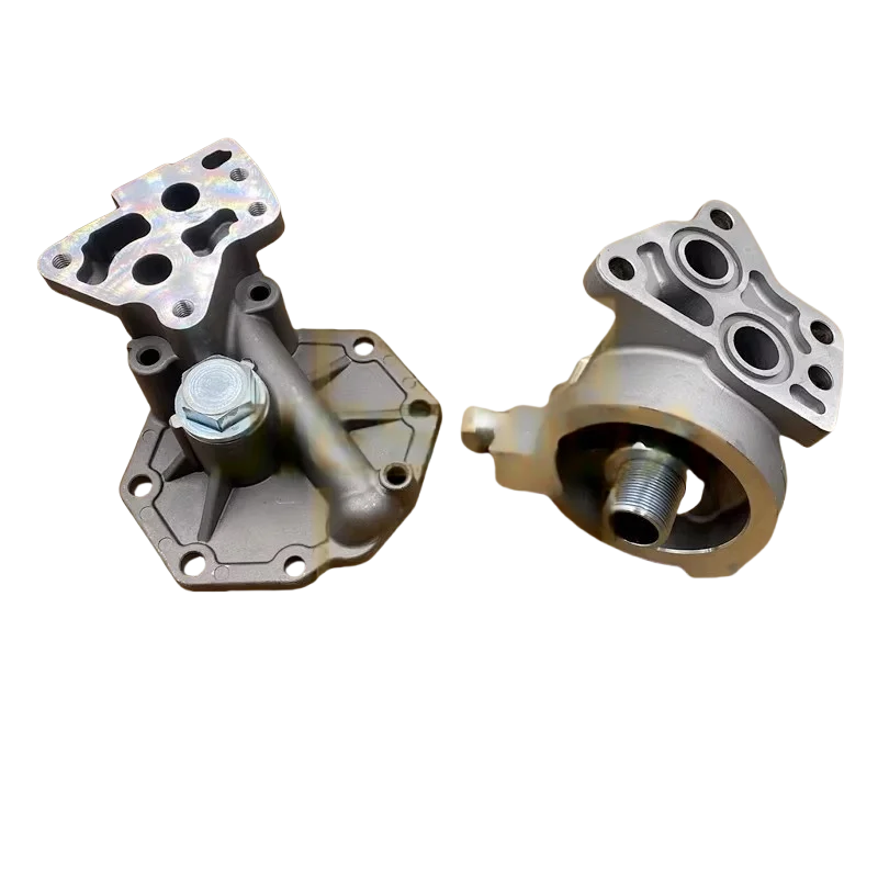 

Caterpillar E320C Aluminum Oil Filter Base S6K Engine Connecting Base Excavator Accessories