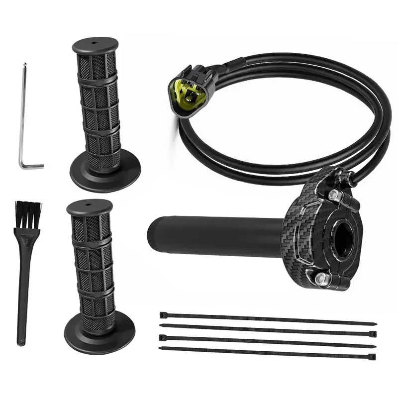 New Throttle Handle Kit Full Twist, Complete Throttle Assembly For Yozma IN10 Valtinsu Strike Shadow SX E-Bike