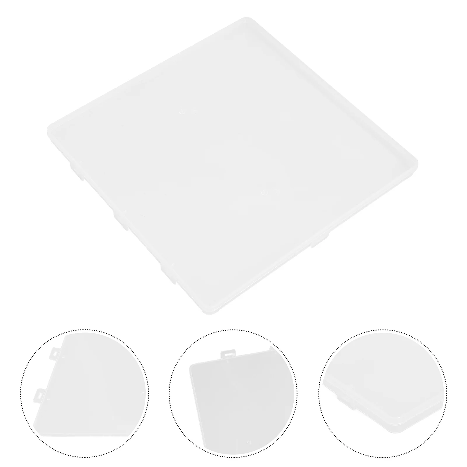 

2Pcs Certificate Organizer Document Holder Storage Box PP Material File Case Card Photo Organizer Portable File Case