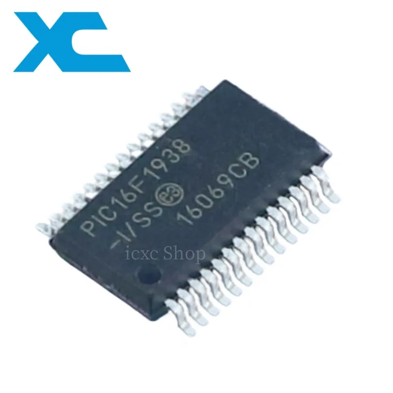 

PIC16F1938-I/SS SSOP-28 8-bit microcontroller chip 32MHz