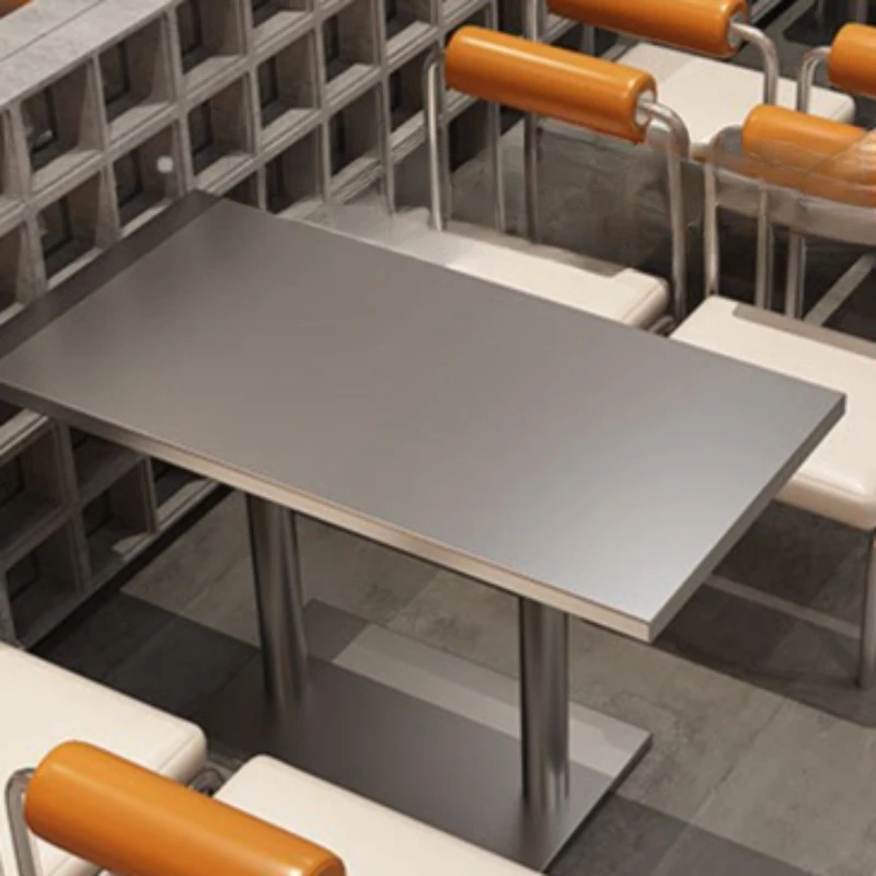 

Промышленный обеденный стол для барбекю, горячий горшок, журнальный столик для ресторана, эстетическая мебель для кафе, Tavolino Da Caffe XY40KFZ