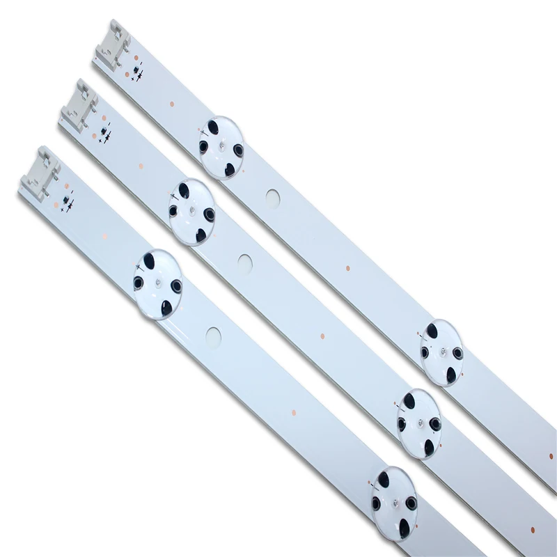 GuuYebe Bande de rétroéclairage LED pour TV UF64_UHD_A 43UH610V 43LH60FHD 43UH6030 43UF6400 HC430DGN 43LH5700 43UF6407 43LH604V 43UF640V 43UH60V 3 V 43 U. F6409 EAV63192501 HC430DGG 43UH619V