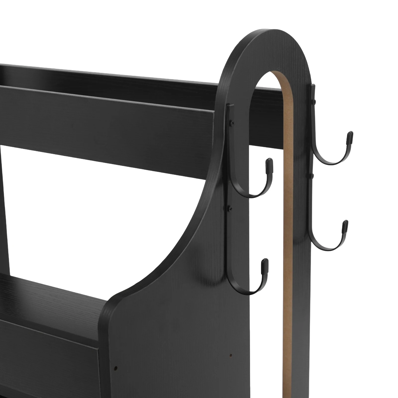 Home Gym Storage Rack Workout Equipment Organizer Yoga Matte Halter mit Rädern