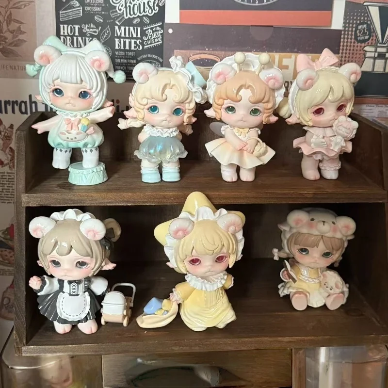 

Подлинный рисовый рулон, музейная серия, подтвержденная слепая коробка, фигурка, украшение для стола, Коллекционная модель, модные милые подарочные куклы