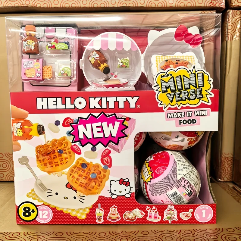 Hello Kitty Style Mga Miniverse Make It Mini Sanrio Asst In Pdq Toy Doll Gifts For Girls Kawaii Kids Diy Toys Kawaii Toys Gift