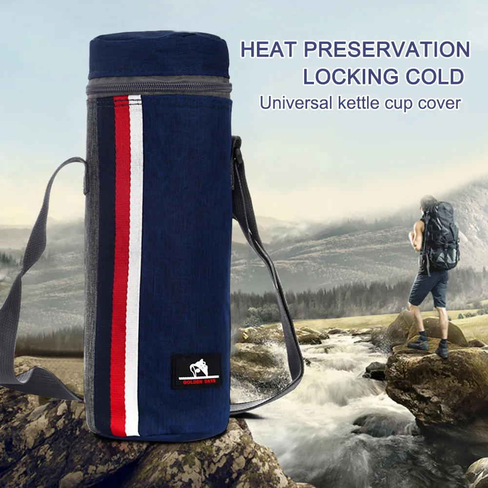 

Insulation Thermos Bag Bottle Bag Portable Fashion Insulated Thermal Ice Cooler Warmer Cup Bag For Man Women