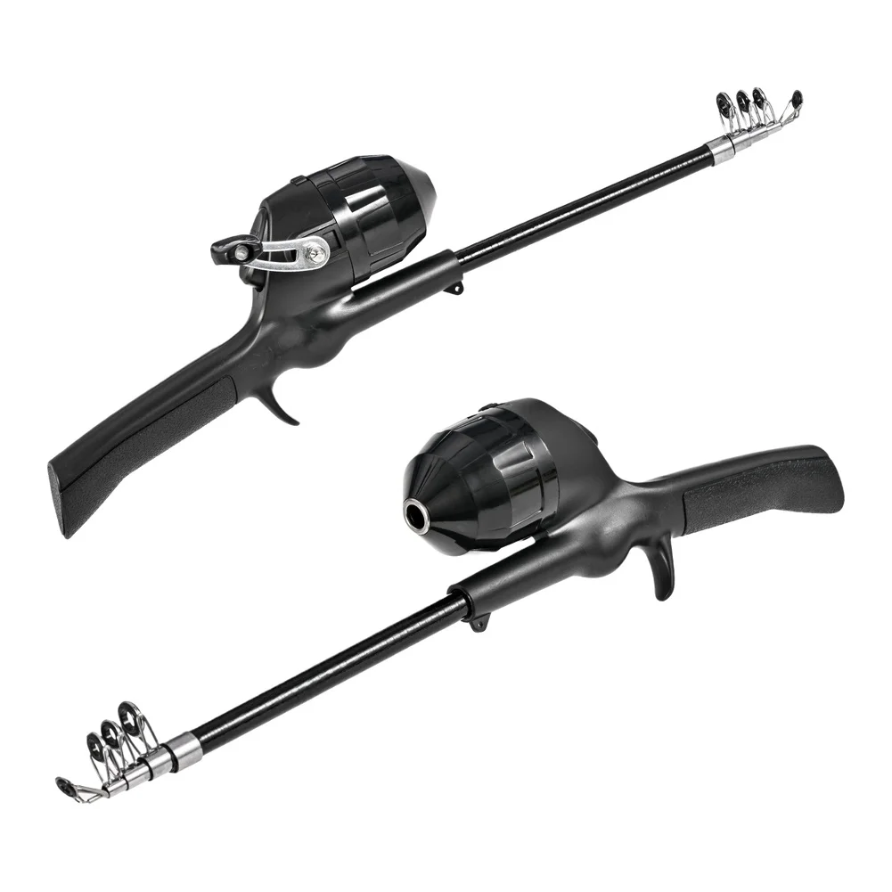 

Портативная детская удочка 37-128 см с закрытой катушкой, из стекловолокна, подходит для большинства видов рыб