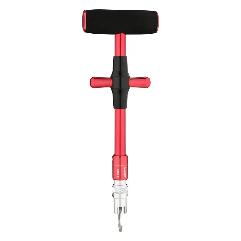 

Portable Hook Pickup Device T-Type Aluminum Alloy with Lock Hook Remover Deep Throat Large Object Tripping Gear