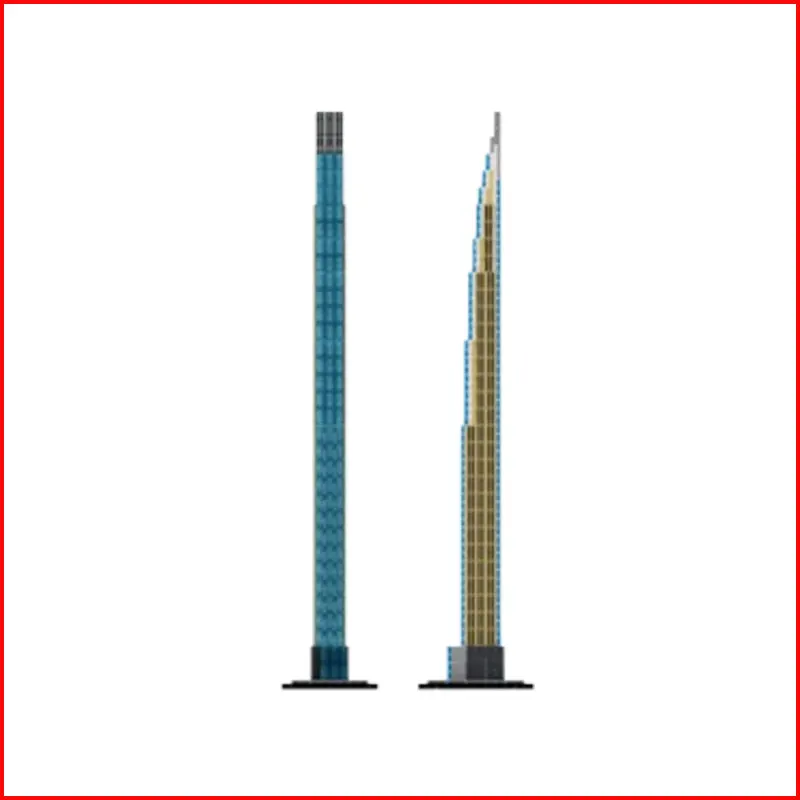 

New product in stock: MOC 634pcs street scene building blocks, small particle assembly building toy model gift set.