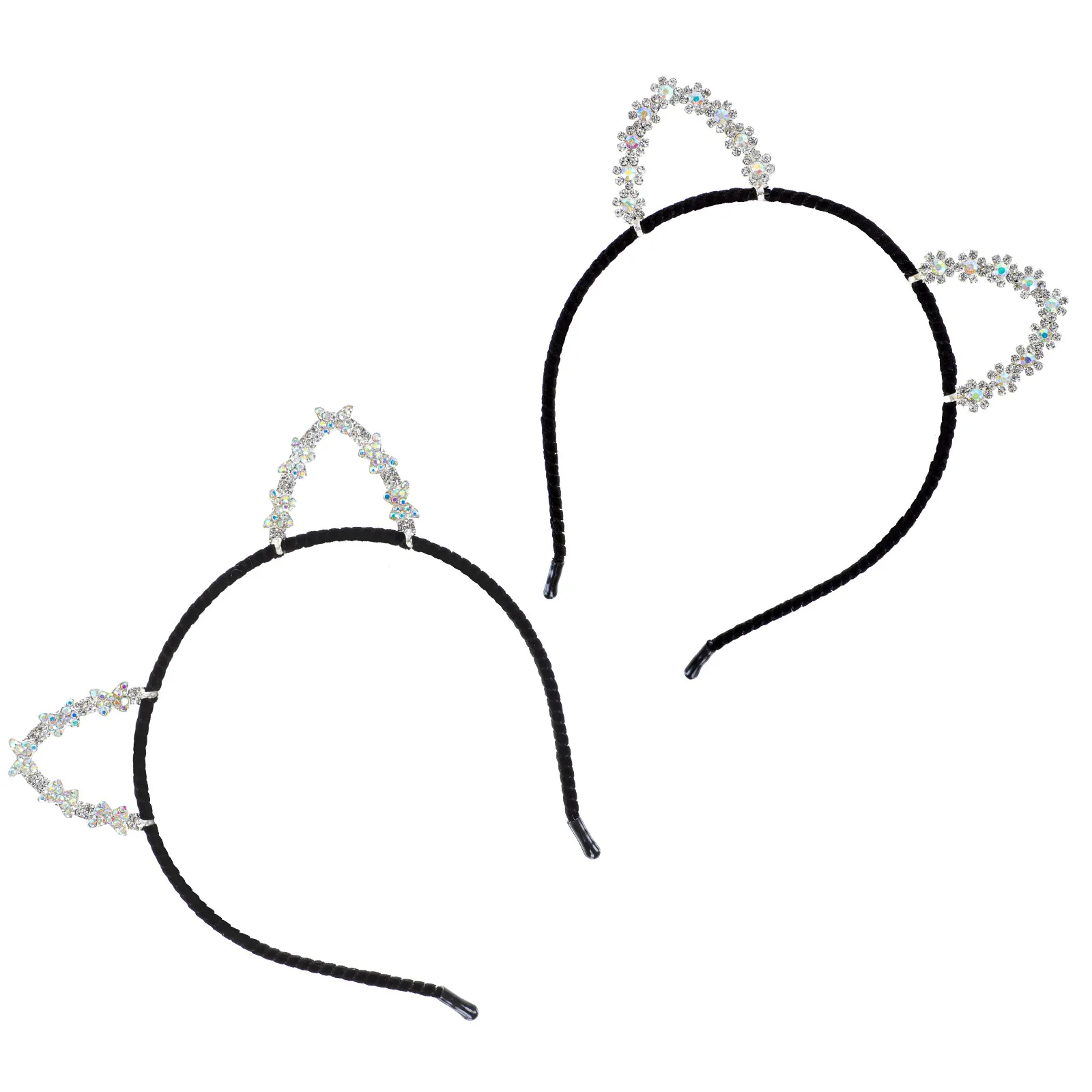 Cat Ear Hairband for Women, Stainless Steel Animal Headband, Cute Cartoon Party Costume Accessory