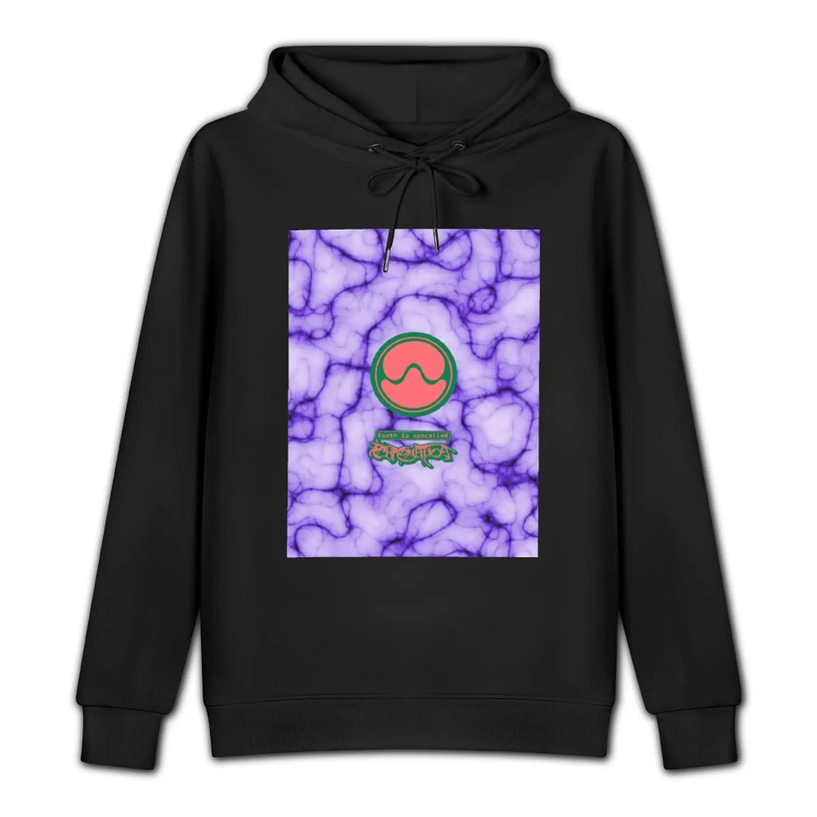 Gaga Chromatica Logo Graphic (Purple Tie-Dye Effect) Pullover Hoodie men's autumn clothes hoodie oversize