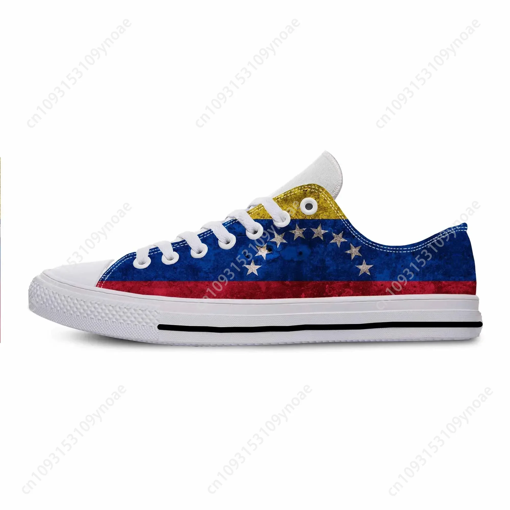 

Venezuela Venezuelan Flag Patriotic Pride Fashion Casual Cloth Shoes Low Top Comfortable Breathable 3D Print Men Women Sneakers