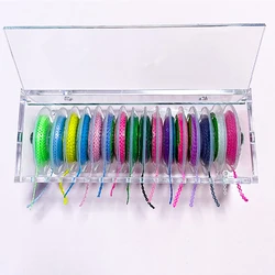 1Pc Dental Orthodontic Power Chain Placer Organizer Elastic Ligature Tie Storage Box Arcylic Dispenser Holder Case Dentist Tools