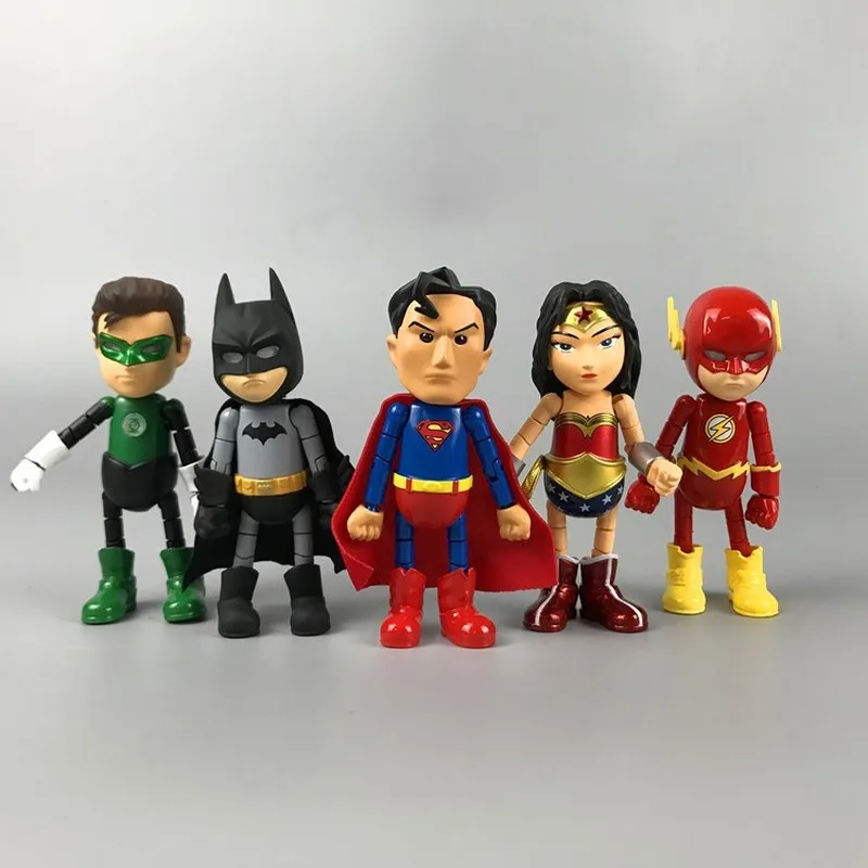 

HEROCROSS Justice League Batman Flash Green Lantern Nvxia Comic Hero Super Cool Handmade Ornament Birthday Exquisite Gift Toys