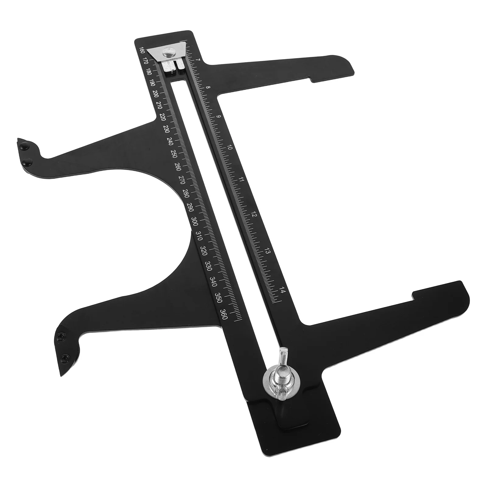 

Drum Brake Measuring Tool Brake Adjustment Tool Professional 6.5-14.25 Inch Dual Scale for Lining Shoe Disc Rotor Resetting