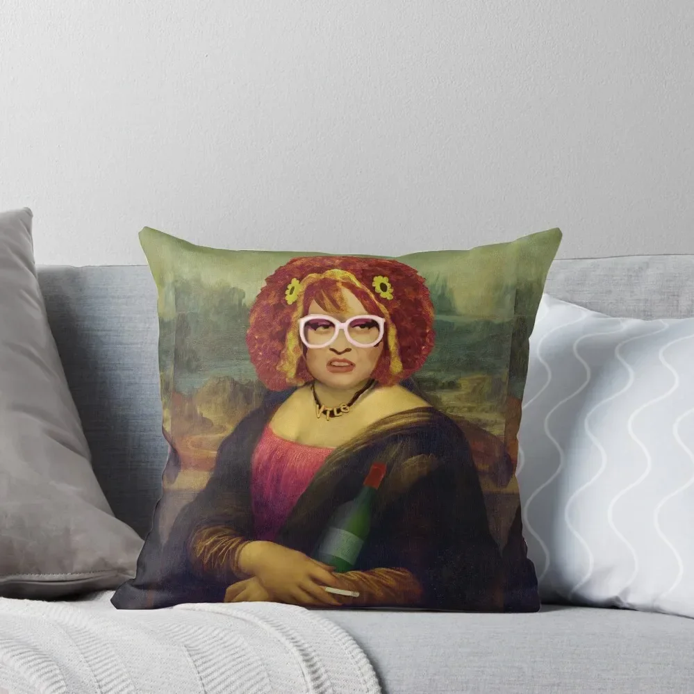 

Moaner Linda (No Gold Frame) Throw Pillow anime girl ornamental pillows Decorative Cushions For Luxury Sofa pillow