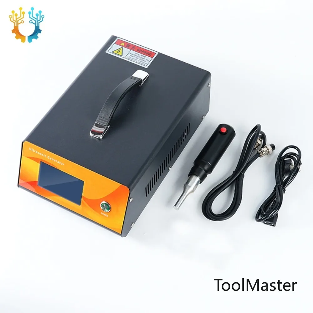

【2026】CS2000 Portable Ultrasonic Spot Welding Machine 28kHz Thermoplastic Bonding PP PE ABS PVC Acrylic Nylon Cloth Welder