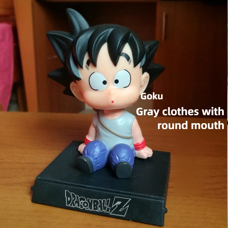 لعبة دراغون بول أرقام جوكو يهز رئيس دمية مكتب سيارة الديكور نموذج اللعب الهدايا أنيمي بولي كلوريد الفينيل الشكل حامل جوّال بلاستيكي الحلي المنزلية