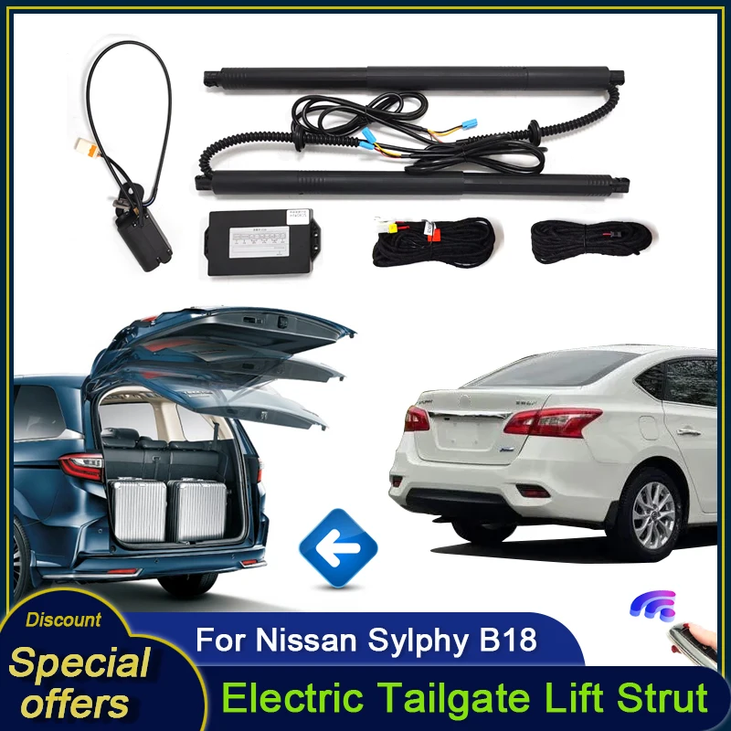 For Nissan Sylphy B18 2019~2024 Car Electric Tailgate Tail Gate Strut Vehicle Power Rear Door Lift System Kit for Trunk