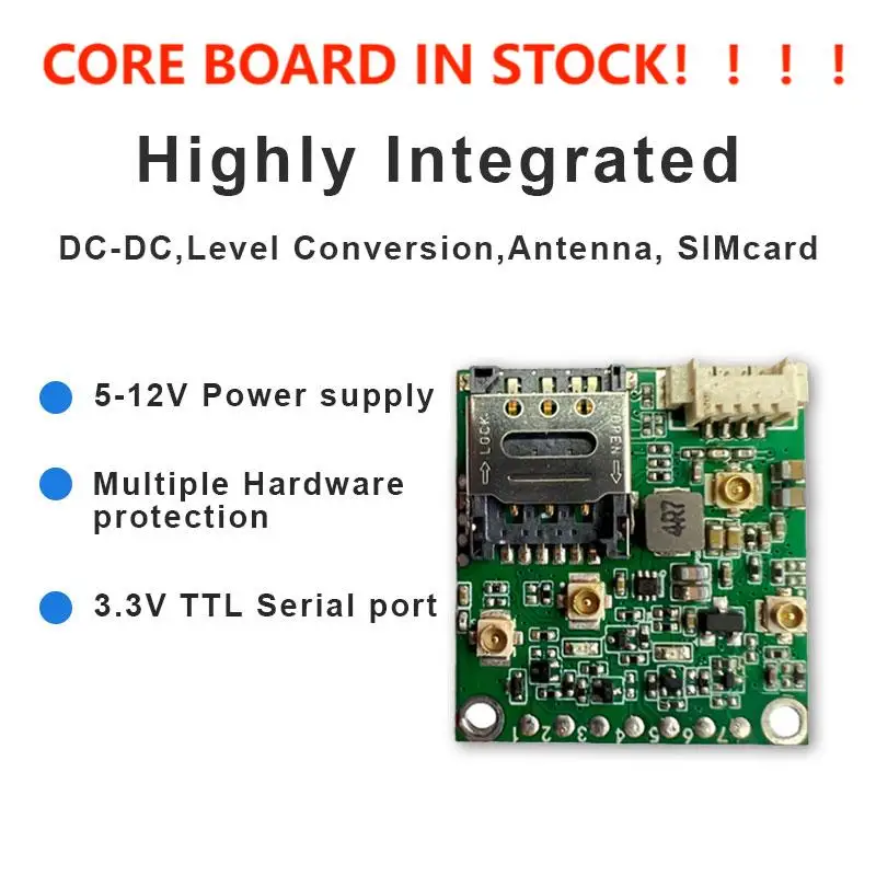 M2M Core Board In Stock !!!!!!SIM7672E SIM7670G SIM7670NA Core Board , Qualcomm chip, support Data+GNSS(optional) without voice.