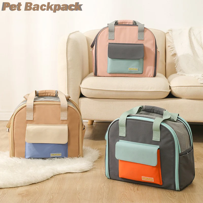 

Pet Backpack Teddy Outdoors Handbags For 0-4kg Small Dog Cat Travel Transport Bag Foldable Breathable Puppy Shoulder Carrier Bag