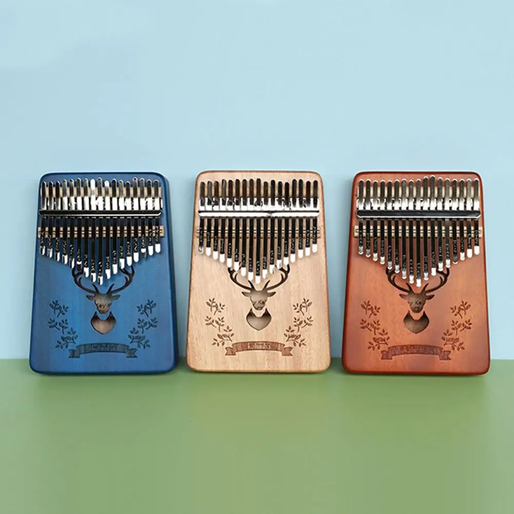 

Новая профессиональная настраиваемая калимба (17 клавиш), портативная, для начинающих, с молоточком