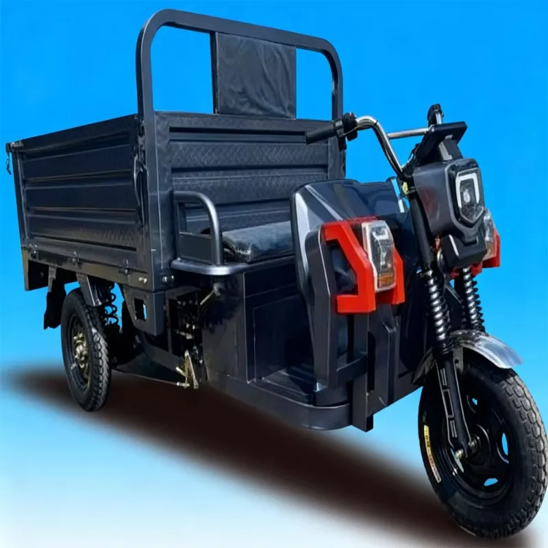 1.8M Large Carriage 3 Wheel Electric Scooter For Open Electric Vehicle Cargo Truck 60v Three-wheeled Tricycle