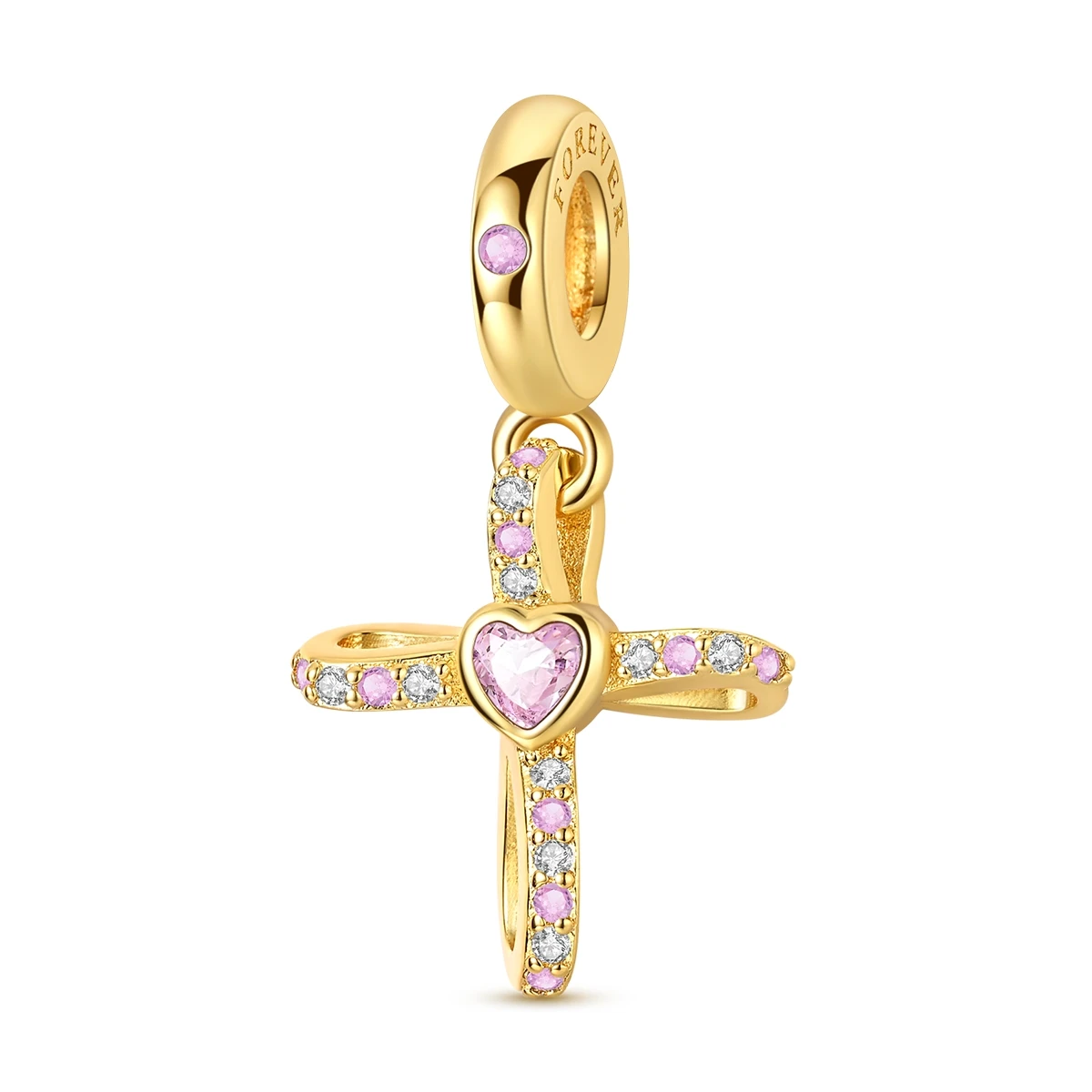Original 925 Silber Gold Charms Perlen für Armband DIY Elefant Hund Herz Anhänger für Frau Schmuck