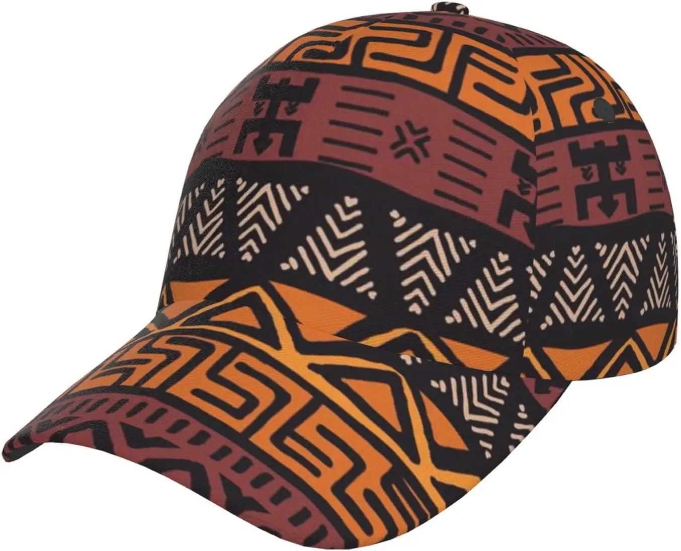 

Retro African Baseball Hat African Tribal Adjustable Snapback Hat Hat for Women Men