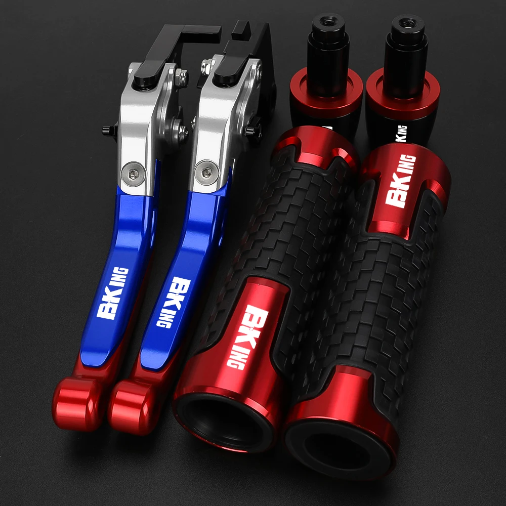 

For SUZUKI B-KING 2008 2009 2010 2011 2012 Motorcycle Brake Clutch Levers Non-slip Handlebar Handle Hand Grips Bar Ends