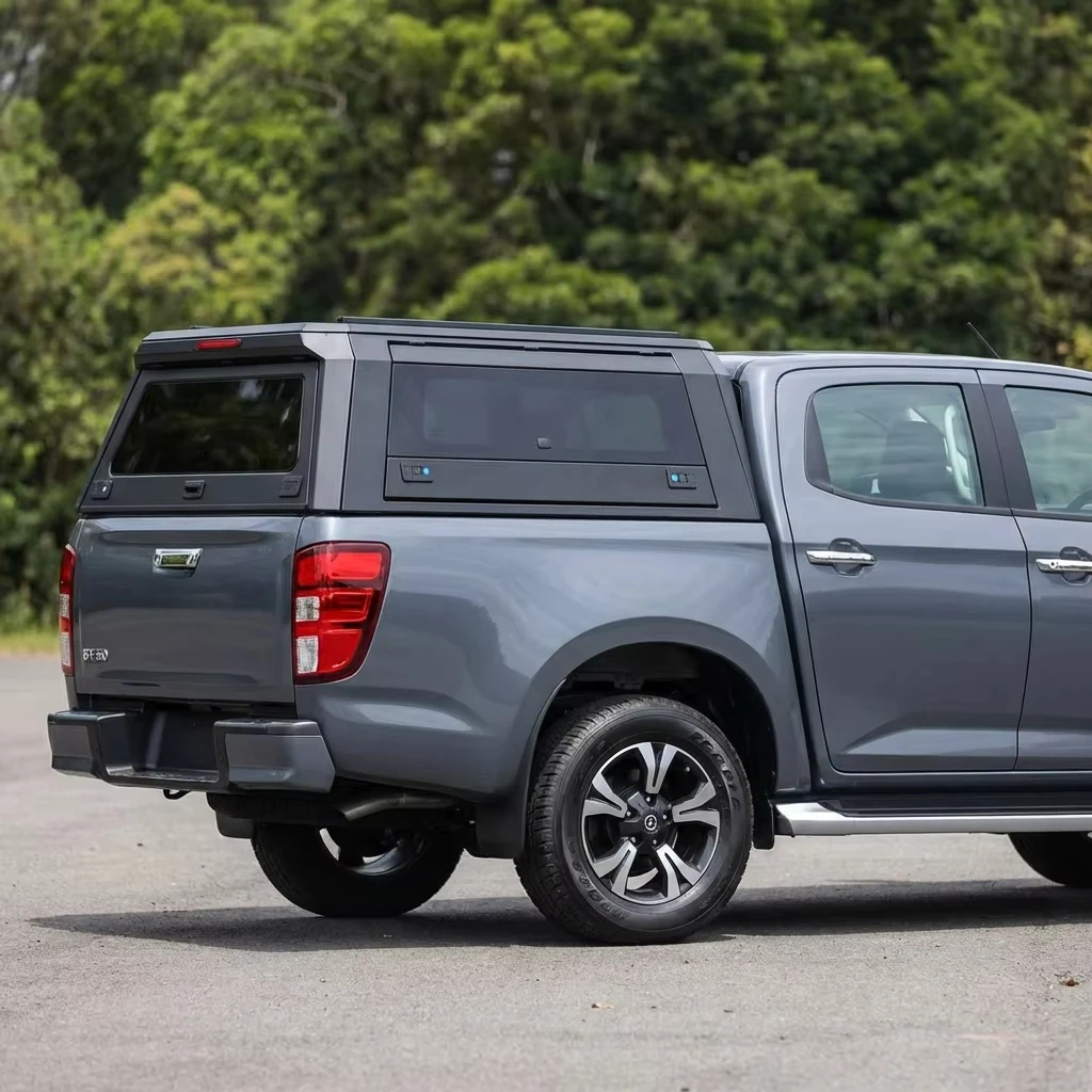 

High Quality 4x4 Waterproof Aluminum Alloy Pickup Hardtop Topper for Isuzu DMAX Toyota