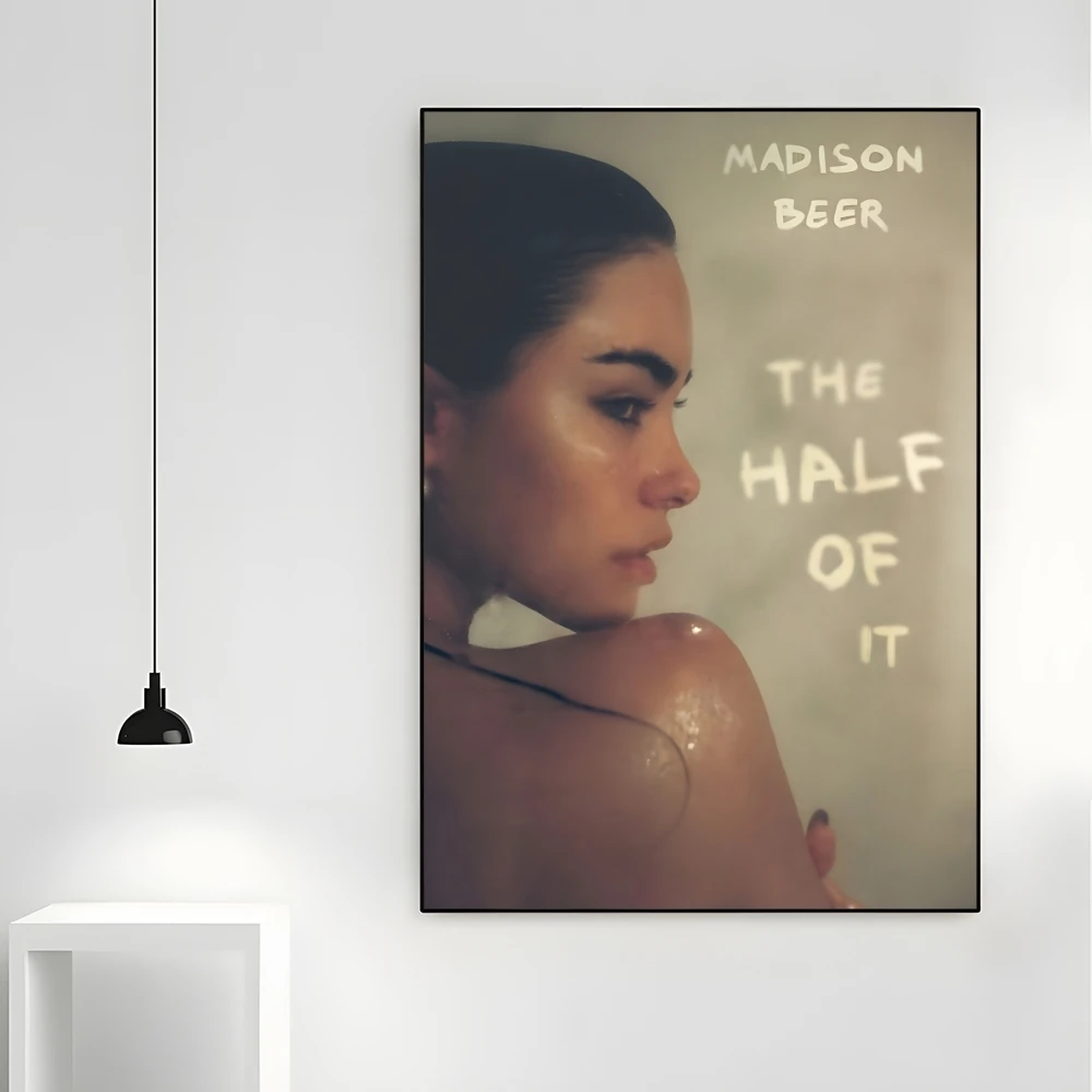 ملصق المغني M-Madison Beer ملصقات جدارية جمالية عالية الجودة لديكور غرفة المعيشة #6