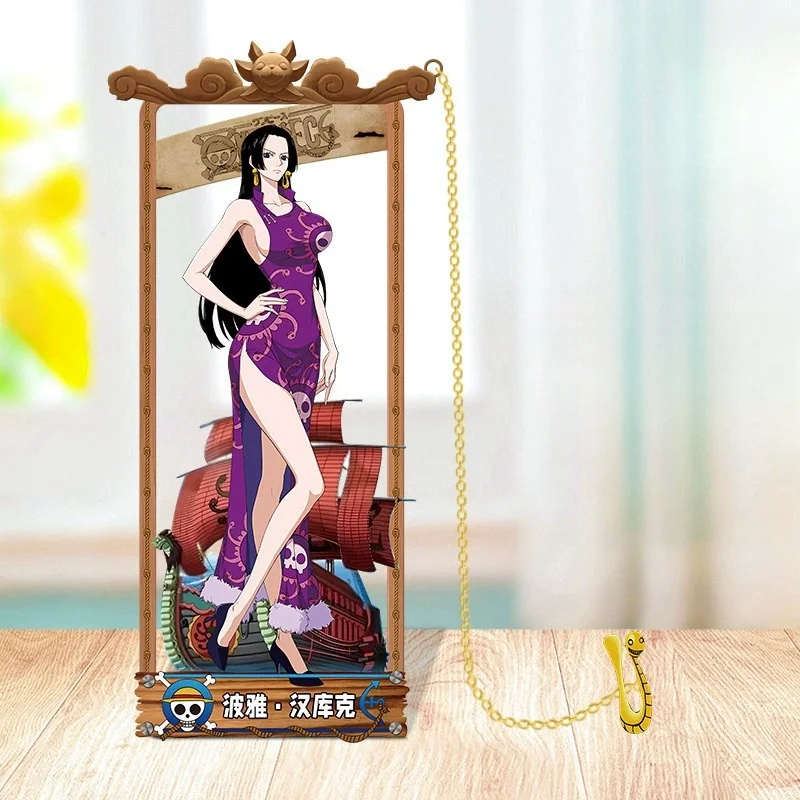 ที่คั่นหนังสือโลหะลายการ์ตูนวันพีซ ของสะสมสำหรับแฟนแท้ อุปกรณ์การเรียนและเครื่องเขียน