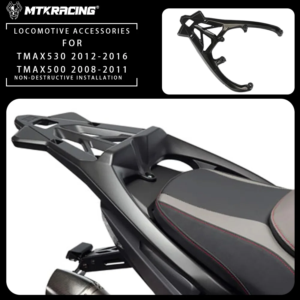 

For Yamaha TMAX530 2012-2016 /TMAX500 2008-2011 Motorcycle Rear Tail Luggage Rack Trunk Holder Shelf Toolbox Support Bracket