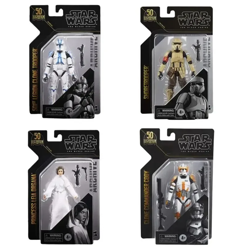 Special OfferSTAR WARS The Black Series Archive Collection 501 Clone Trooper Leia Cody Shoretrooper Lucasfilm 50th Anniversary A view 6