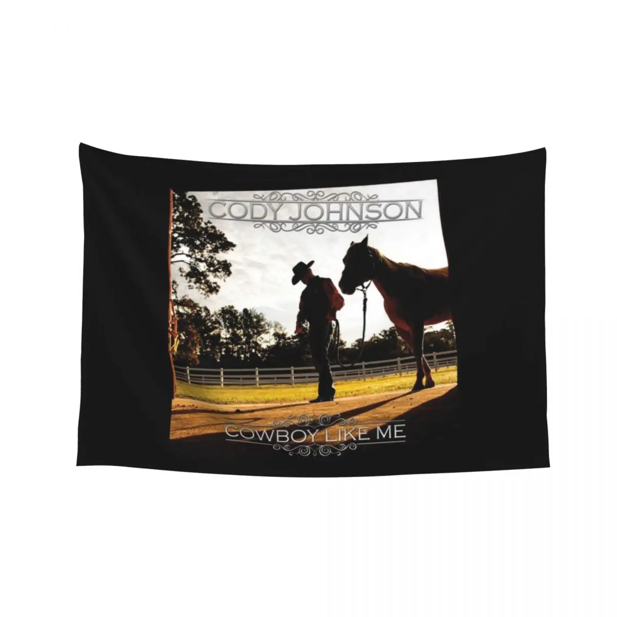 

Cody Johnson - Cowboy Like Me album 2014 Tapestry Home Decor Accessories Decor For Bedroom Room Decor Cute For Bedroom Tapestry