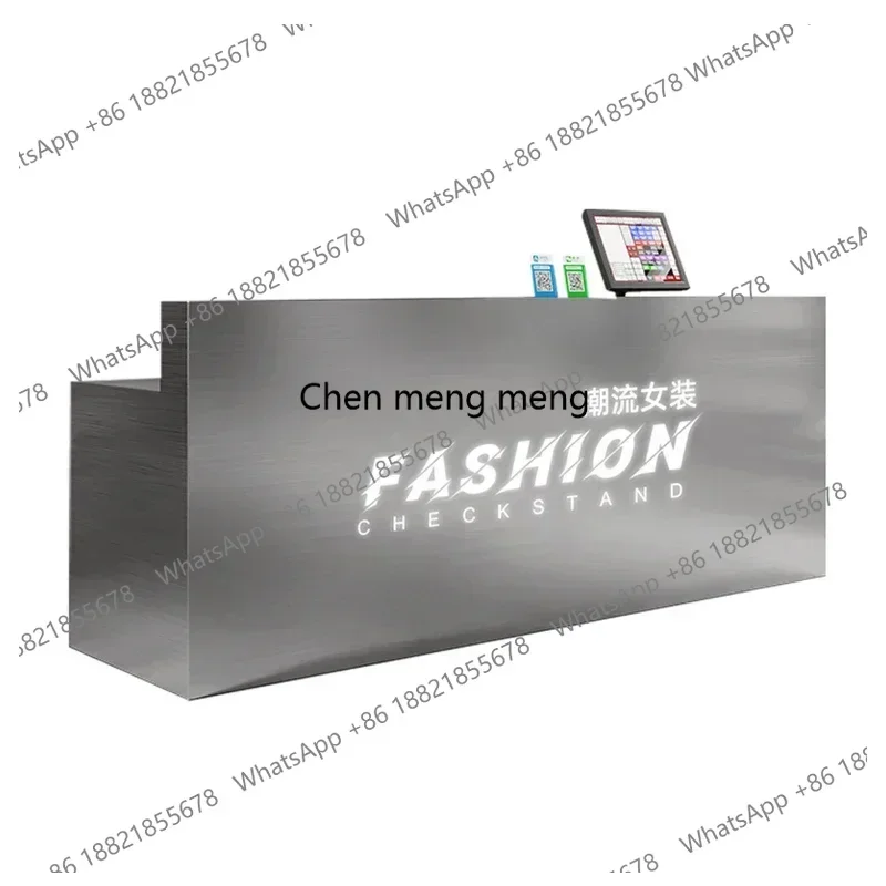 

Furniture For Hairdressing Reception Office Companies Counter Bakery Receptionist Front Desk Salon Recepcja Hairdresser Stores