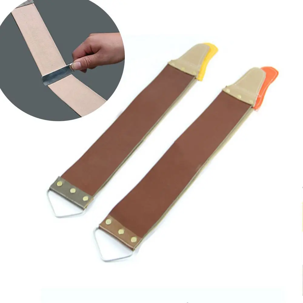 High Quality Useful Hot Sale 1 Pcs Leather Sharpener Open Straight Sharpening Razor for Barber Sharpening Canvas Strop